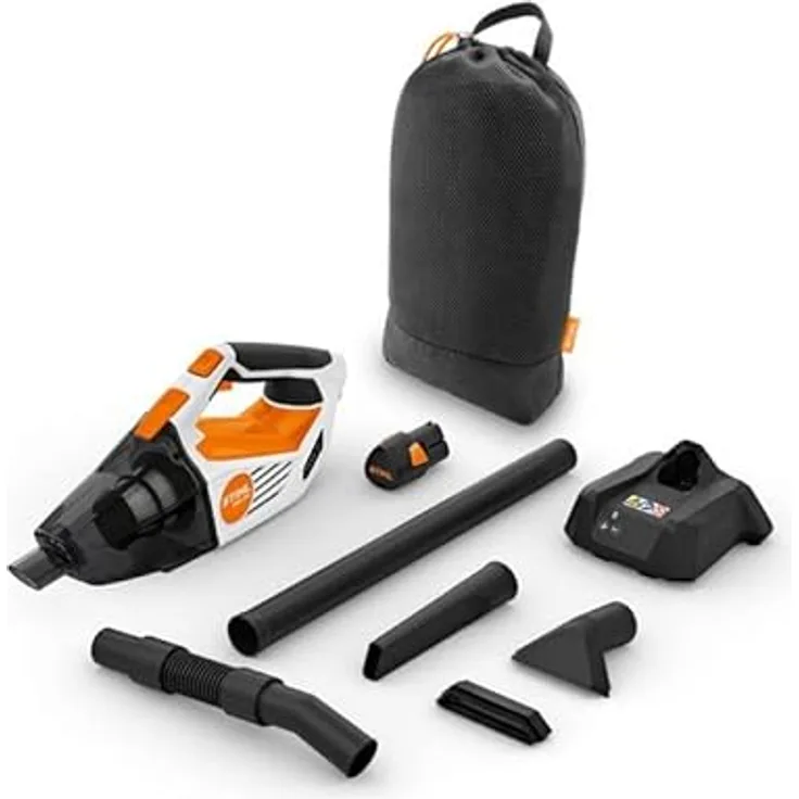 Stihl Akku-Handsauger Staubsauger SEA 20 Set AS 2 + AL 1, kabellos und leistungsstark