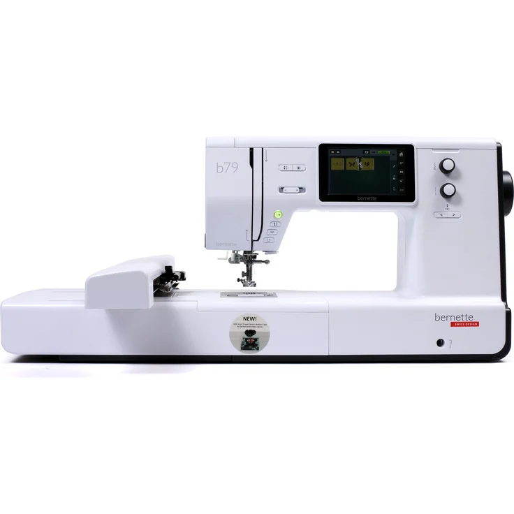 Bernette Nähmaschine 79, mit Touchscreen, Stickmodul und 500 Stichen, Farbe: Neutral – Bild 1