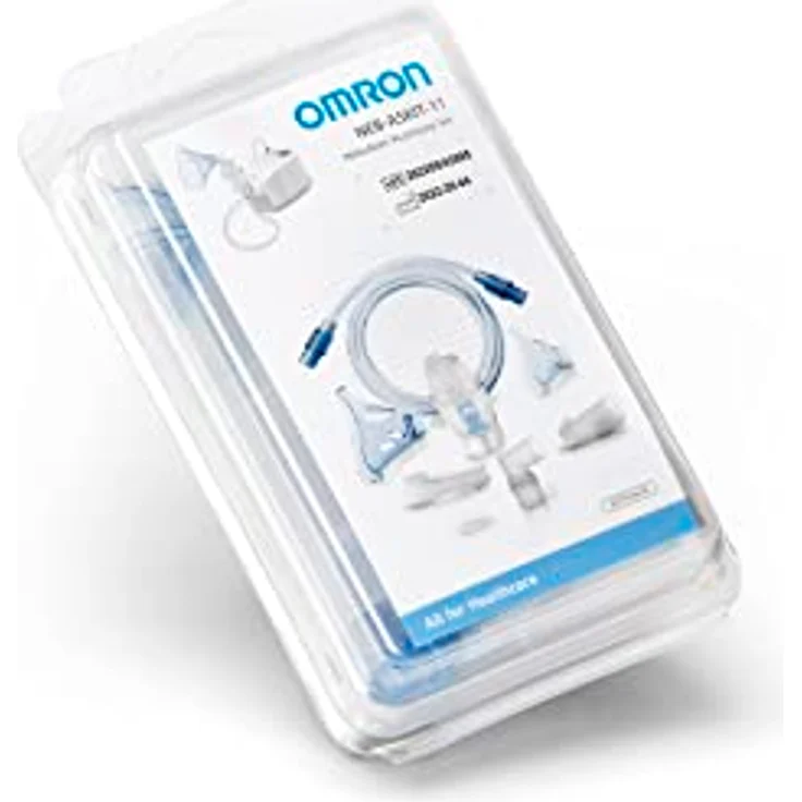 OMRON YearPack Verneblerset Zubehörset für Kinder und Erwachsene für OMRON X102 Total und OMRON X101 Easy Inhalationsgeräte, OMRON Original Zubehör – Bild 3