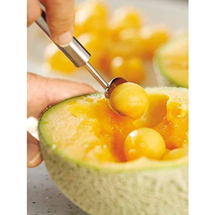 Silit Classic Line Kugelausstecher 16 cm, Melonenausstecher Kugeln, Edelstahl poliert, Melonenlöffel, Aushöhllöffel, spülmaschinengeeignet – Bild 2