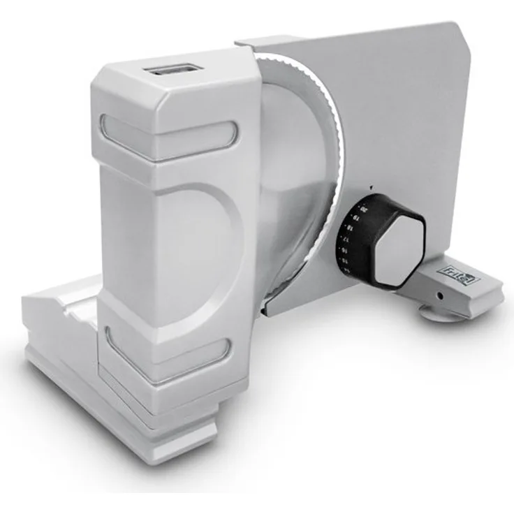 Fritel SL 3710 Allesschneider aus Metall 19 cm + 150 W + Universalmess