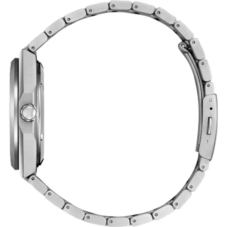 Citizen Automatic Watch NJ0180-80L, Herrenuhr mit automatischem Uhrwerk, Titanband in Silber, blauem Zifferblatt – Bild 3