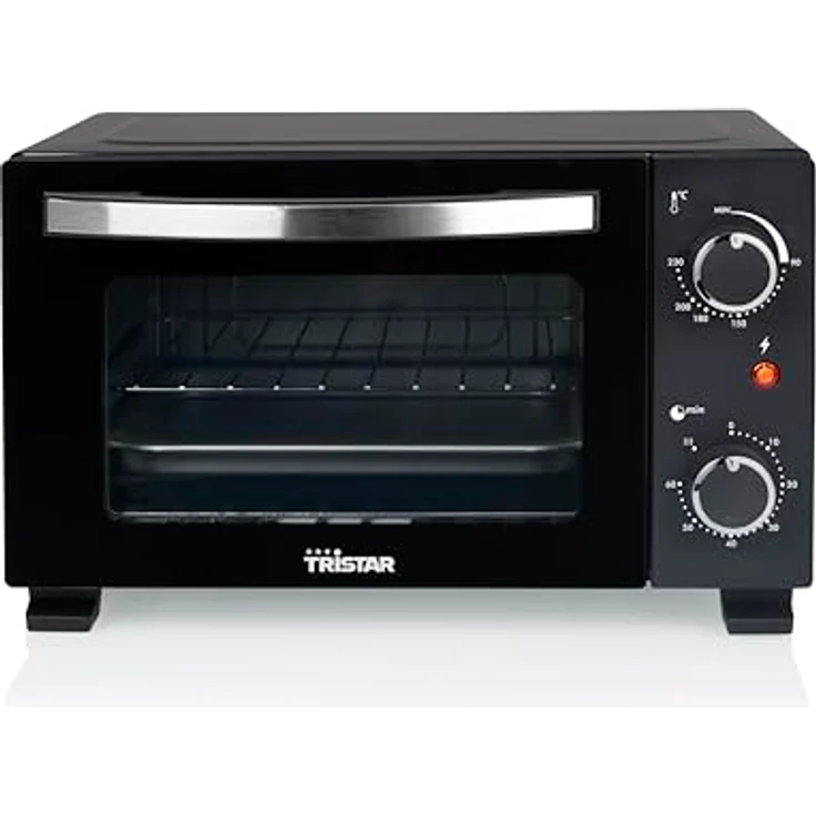 Tristar OV-3610, Kompakter Mini-Ofen mit 10 L, 800 W, Einstellbarem Thermostat und 60-Minuten-Timer – Bild 2
