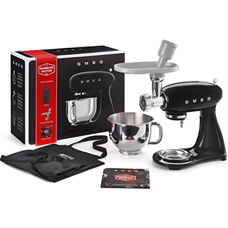 Smeg SMF23BLEU Mixer Standmixer 800 W Schwarz – Bild 2