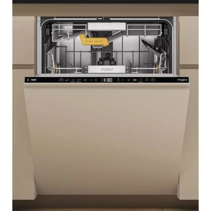 Whirlpool W8IHT40T, vollintegrierter Geschirrspüler für 14 Maßgedecke, 40 dB, Energieeffizienzklasse C, vielfältige Programme