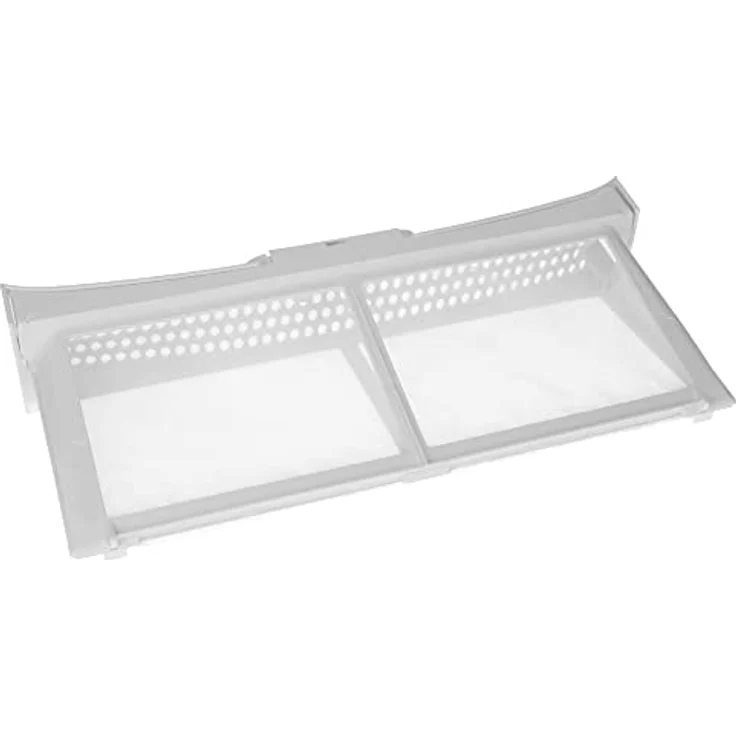 Trade-Shop Flusensieb/Trocknersieb für Siemens WT44E300TR, WT46E301, WT46E100 - Aufklappbarer Fusselfilter, Weiß, 305 x 155 x 60 mm – Bild 2