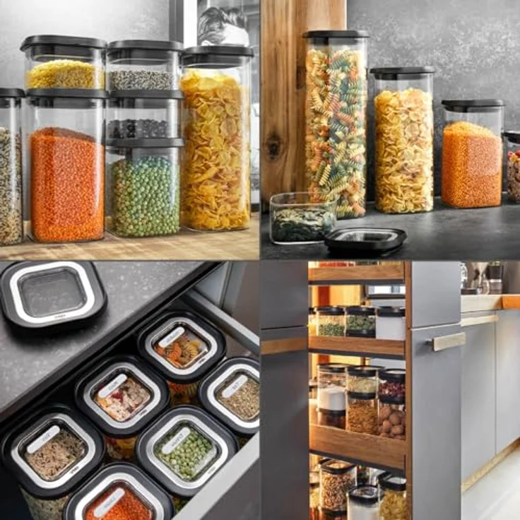 Gefu Vorratsdose PANTRY, 900 ml transparent/klar – Bild 4