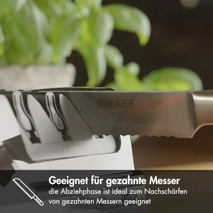 Graef CX125DE Messerschärfer, 75, schwarz – Bild 6