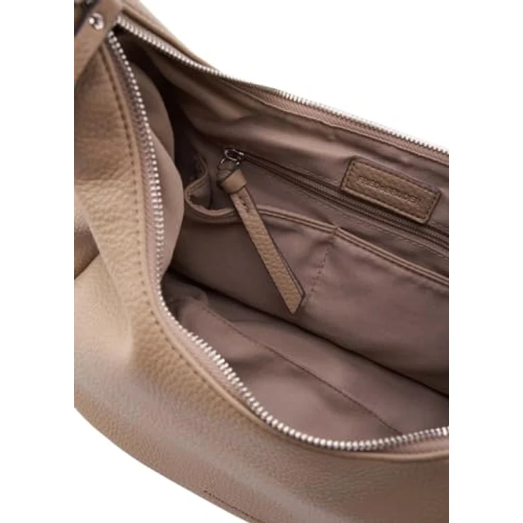 FREDsBRUDER Feel Wild Midi Hobo Umhängetasche, Soft Toffee, 30x18x11 cm, abnehmbarer Schulterriemen, 100% recyceltes Leder – Bild 3