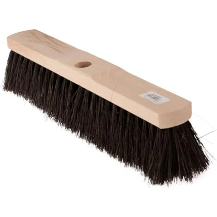 Nölle Power Stick Saalbesen Arenga 60 cm, effektiver Bodenreinigungsbesen mit stabiler Bauweise und langen Borsten für grobe Partikel – Bild 3
