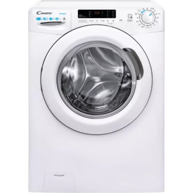 Candy CSWS 4752DWE/1-S, Waschtrockner, Energieeffizienzklasse E, Standgerät, Breite 60 cm, Geräuschemissionsklasse C