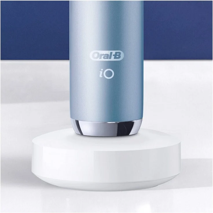 Oral-B iO Series 9 Luxe Edition elektrische Zahnbürste, 7 Reinigungsprogramme, aqua marine – Bild 5