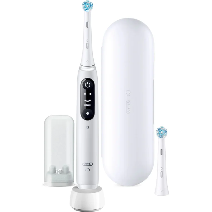 Oral-B iO Series 6N, elektrische Zahnbürste, 5 Reinigungsprogramme, weiß – Bild 2