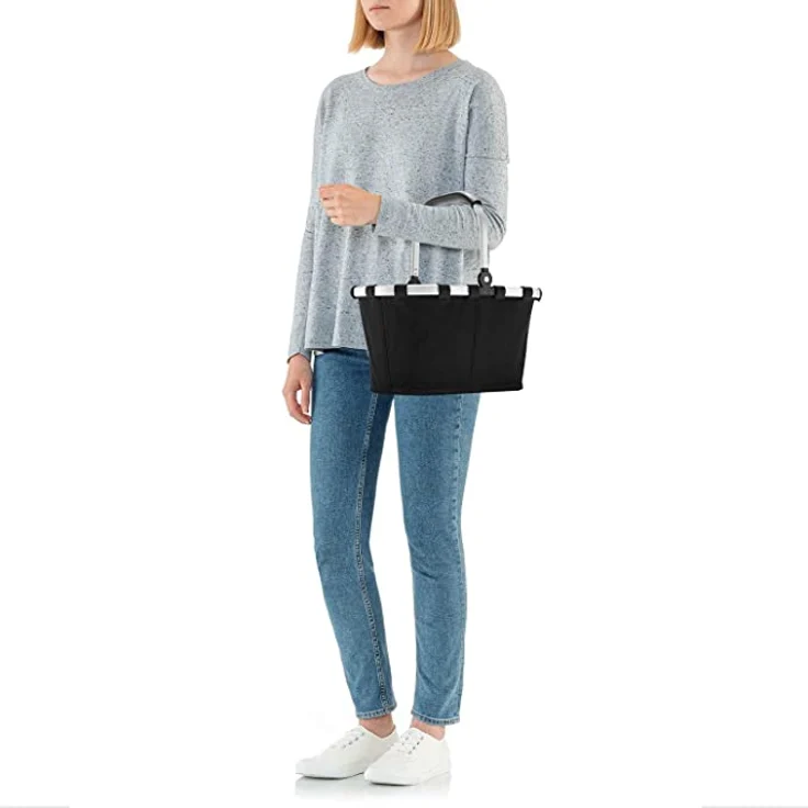 reisenthel carrybag XS Einkaufskorb 5 Liter Dekokörbchen Kinderkorb sehr klein black – Bild 5