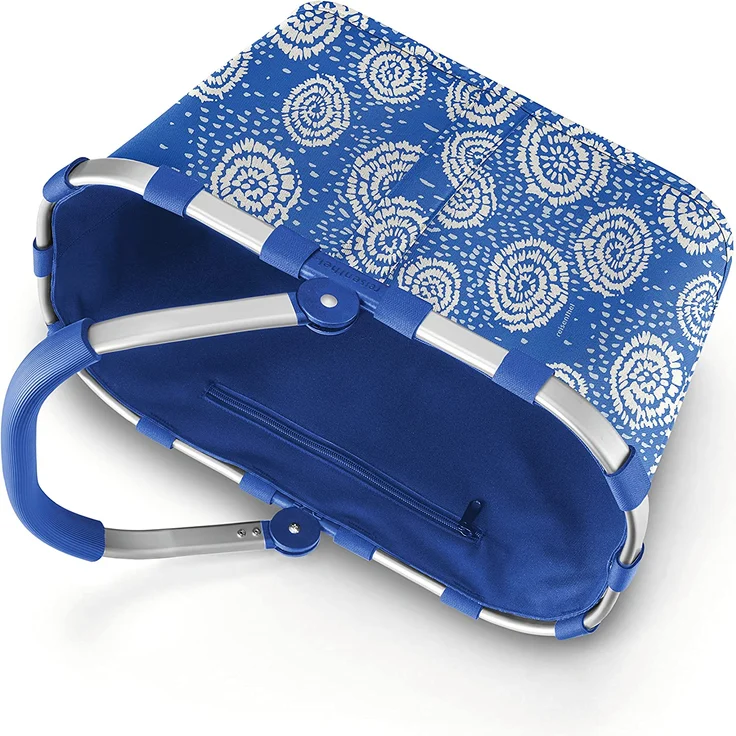 reisenthel carrybag Einkaufskorb mit Henkel Einkaufstasche Shopping Tragetasche batik strong blue – Bild 4