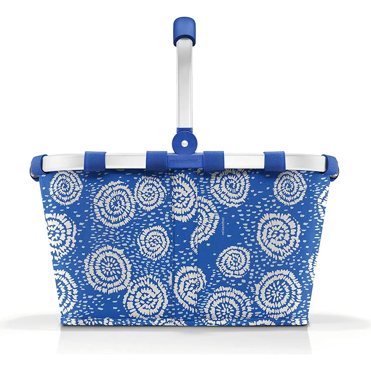 reisenthel carrybag Einkaufskorb mit Henkel Einkaufstasche Shopping Tragetasche batik strong blue – Bild 1