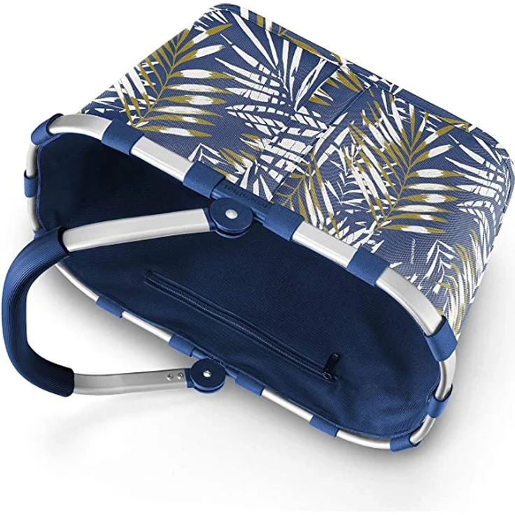 reisenthel carrybag Einkaufskorb mit Henkel Einkaufstasche Shopping Tragetasche jungle space blue – Bild 3
