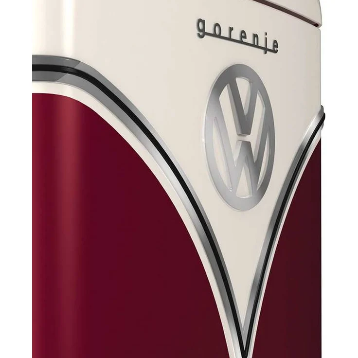 Gorenje OBRB615DR Kühlschrank mit Gefrierfach, freistehend, burgundy, FrostLess, 0-Grad-Zone, Schnellkühlen, LED, Breite 59.5 cm, Energieklasse D – Bild 6