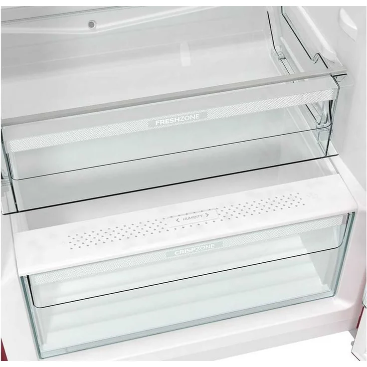 Gorenje OBRB615DR Kühlschrank mit Gefrierfach, freistehend, burgundy, FrostLess, 0-Grad-Zone, Schnellkühlen, LED, Breite 59.5 cm, Energieklasse D – Bild 9