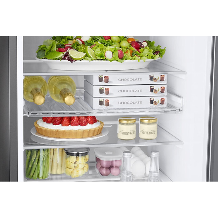 Samsung RL38A7CGTS9/EG Kühl-Gefrierkombination, freistehend, edelstahl, Energieklasse A – Bild 4