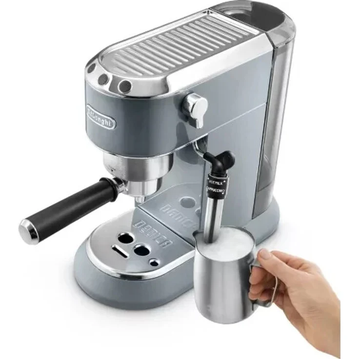 De'Longhi Dedica EC785.AE Espressomaschine, blau metallic – Bild 4