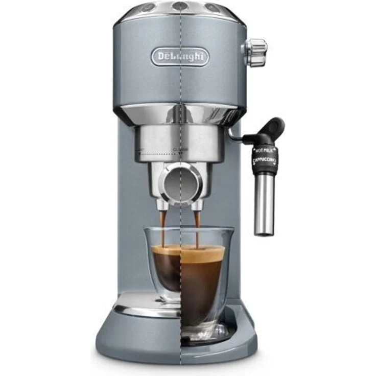 De'Longhi Dedica EC785.AE Espressomaschine, blau metallic – Bild 5