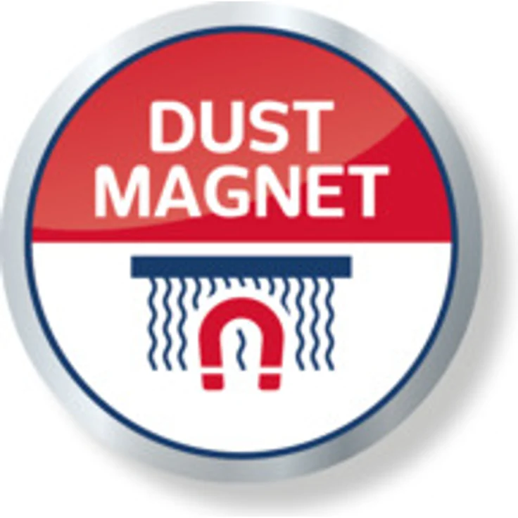 Leifheit Wischbezug Profi XL static plus, für alle Bodenarten, zieht Staub und Haare an wie ein Magnet, Bodenwischer Ersatzbezug für glatte Böden, Staubwischer 2er – Bild 2
