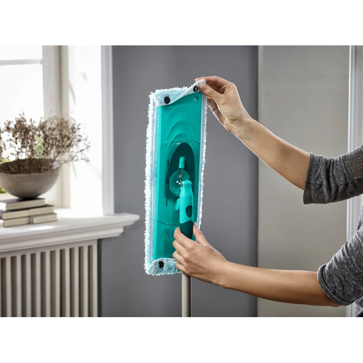Leifheit Wischbezug Clean Twist M super soft für sensible Böden, Bodenwischer Ersatzbezug mit Spezialfasern, Wischer Ersatzbezug für minimale Wasseraufnahme, ideal für Parkett, Laminat und Kork  2er – Bild 22