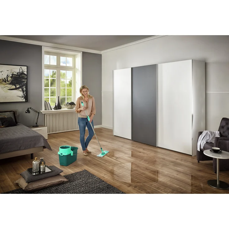 Leifheit Wischbezug Clean Twist M super soft für sensible Böden, Bodenwischer Ersatzbezug mit Spezialfasern, Wischer Ersatzbezug für minimale Wasseraufnahme, ideal für Parkett, Laminat und Kork  2er – Bild 26
