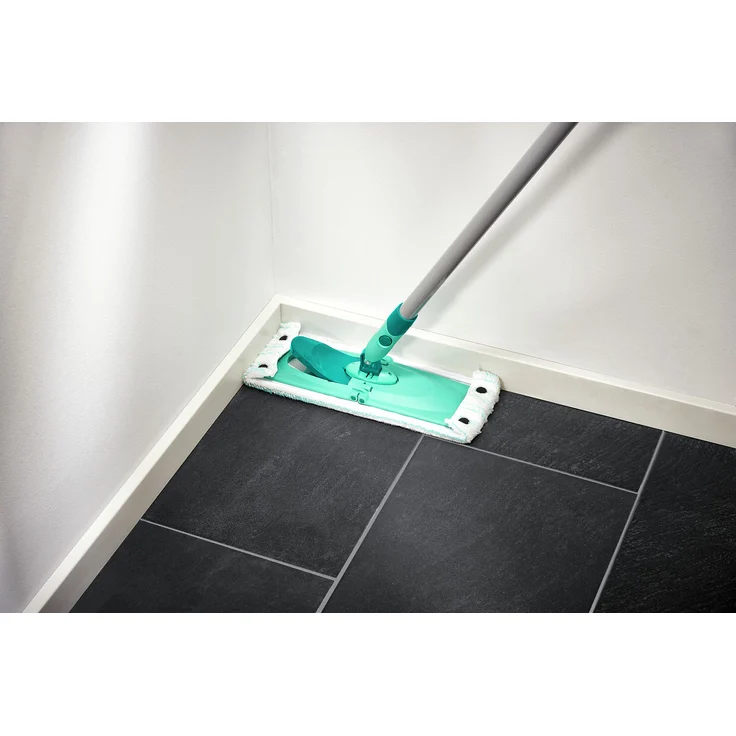 Leifheit Wischbezug Clean Twist M super soft für sensible Böden, Bodenwischer Ersatzbezug mit Spezialfasern, Wischer Ersatzbezug für minimale Wasseraufnahme, ideal für Parkett, Laminat und Kork  2er – Bild 12