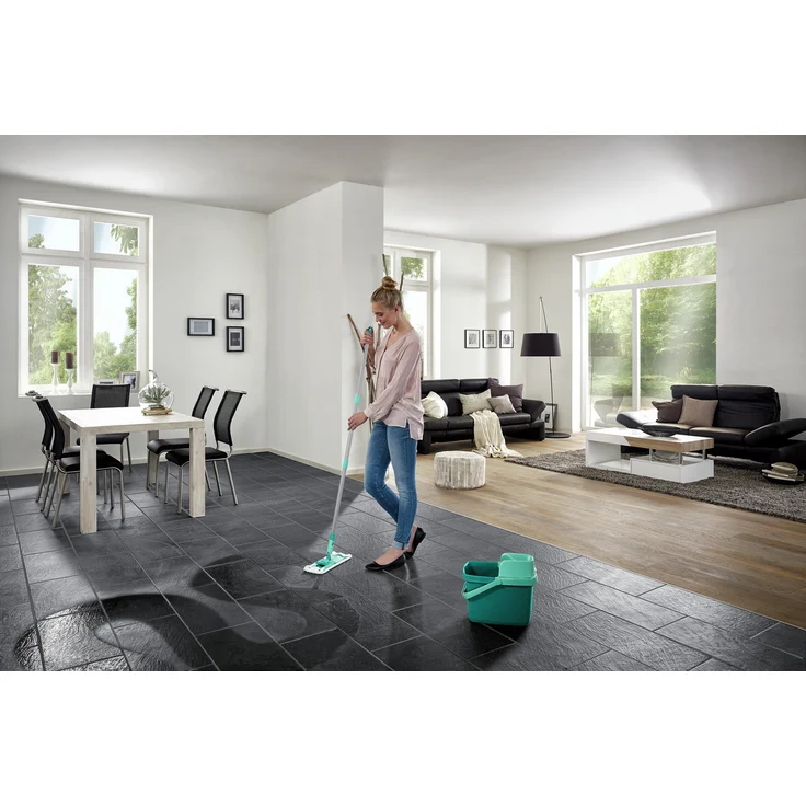 Leifheit Wischbezug Clean Twist M super soft für sensible Böden, Bodenwischer Ersatzbezug mit Spezialfasern, Wischer Ersatzbezug für minimale Wasseraufnahme, ideal für Parkett, Laminat und Kork  2er – Bild 24