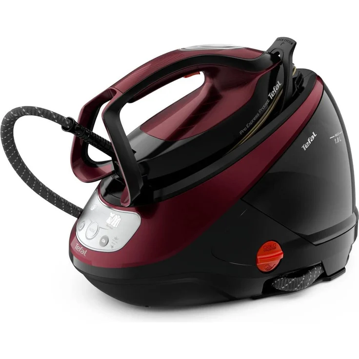 Tefal GV9230 Pro Express Protect Dampfbügelstation 2600 W schwarz, burgund – Bild 1