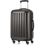 Hauptstadtkoffer Alex Handgepäck Hartschalenkoffer Kabinen Gepäck für jede Airline, 4 Rollen, Erweiterbar, 55 cm, 42 Liter graphit, TSA Zahlenschloss