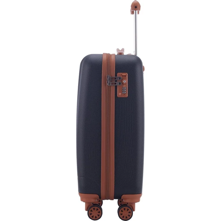 Hauptstadtkoffer Wannsee Handgepäck Hartschalen Koffer Trolley Rollkoffer Reisekoffer, TSA, 58 cm, 37 Liter Dunkelblau – Bild 9
