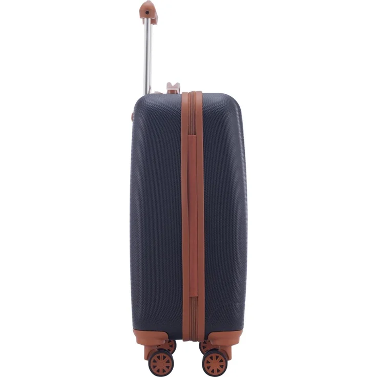 Hauptstadtkoffer Wannsee Handgepäck Hartschalen Koffer Trolley Rollkoffer Reisekoffer, TSA, 58 cm, 37 Liter Dunkelblau – Bild 8