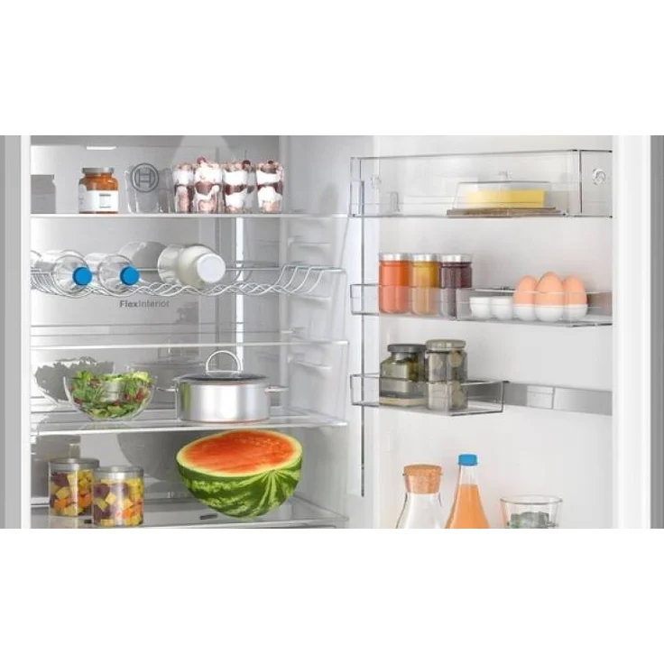 Bosch KGN 49 LBCF Kühl-Gefrierkombination, freistehend, schwarz, NoFrost, 0-Grad-Zone, Schnellkühlen, LED, Breite 70 cm, Energieklasse C – Bild 3