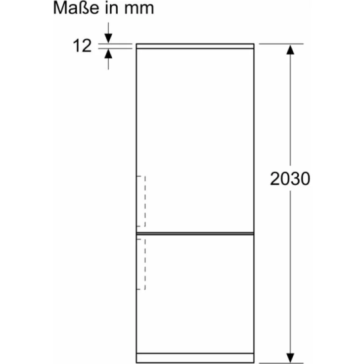 Bosch KGN 49 LBCF Kühl-Gefrierkombination, freistehend, schwarz, NoFrost, 0-Grad-Zone, Schnellkühlen, LED, Breite 70 cm, Energieklasse C – Bild 7