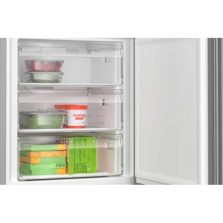 Bosch KGN 49 LBCF Kühl-Gefrierkombination, freistehend, schwarz, NoFrost, 0-Grad-Zone, Schnellkühlen, LED, Breite 70 cm, Energieklasse C – Bild 5