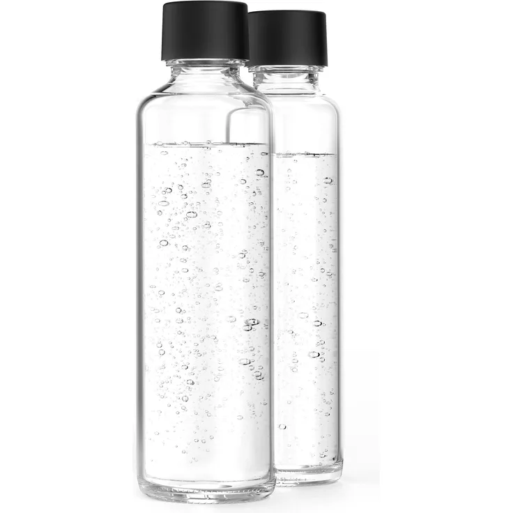 Sodapop Logan Ersatzglaskaraffen Set (1 Stk 850ml und 1 Stk 600ml)