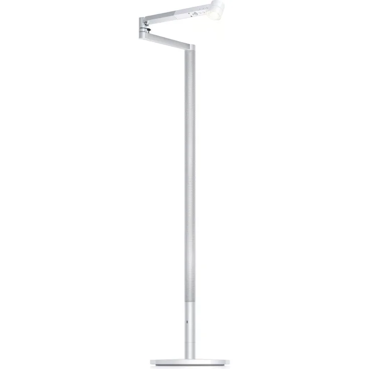 Dyson Solarcycle Morph Stehleuchte, weiß-silber
