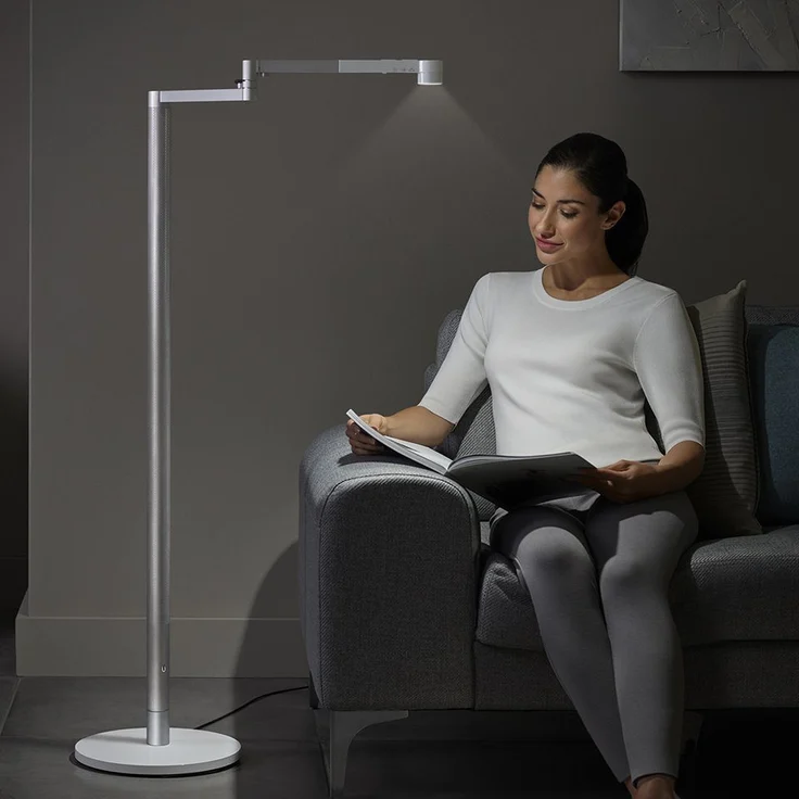 Dyson Solarcycle Morph Stehleuchte, weiß-silber – Bild 5