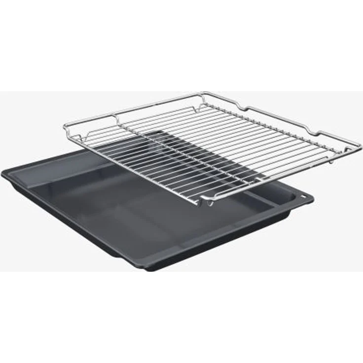 Bosch HBG7221B1 Einbaubackofen, Serie 8, Heißluft, Air Fry, Einbaugerät, A+, Garraum71 l, Breite 59,4 cm, (60 x 60 cm), Hydrolytisch, schwarz – Bild 3