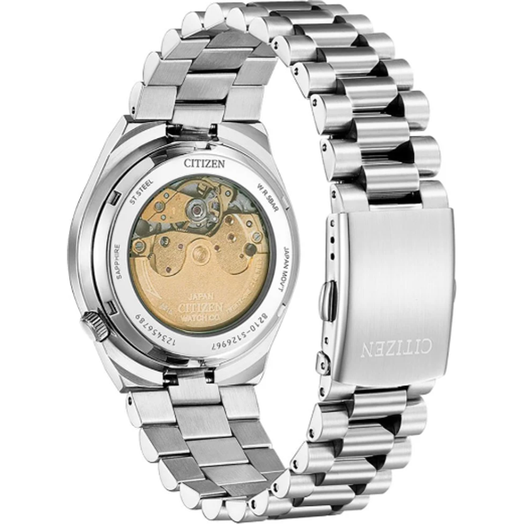 Citizen NJ0150 81Z Edelstahl Automatik, gelb – Bild 3