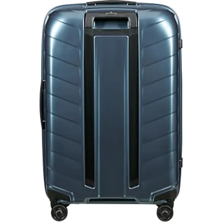 Samsonite Attrix - Spinner M, Koffer, 69 cm, 73 L, Blau (Stahlblau) - Robuster Mittelgroßer Koffer mit Roxkin Material und Doppelrohr-Zuggriff - Preisvergleich – Bild 4