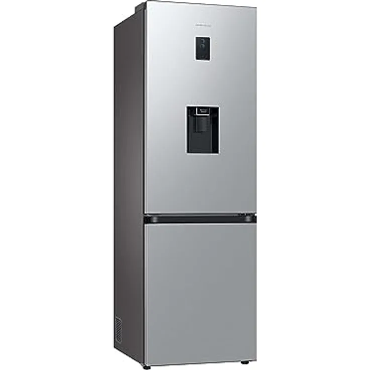 Samsung RL34C652CSA/EG Kühl-/Gefrierkombination, 185 cm, 341 ℓ Gesamtvolumen, 114 ℓ Gefrierteil, AI Energy Mode, Wasserspender, No Frost+, SpaceMax, Edelstahl Look