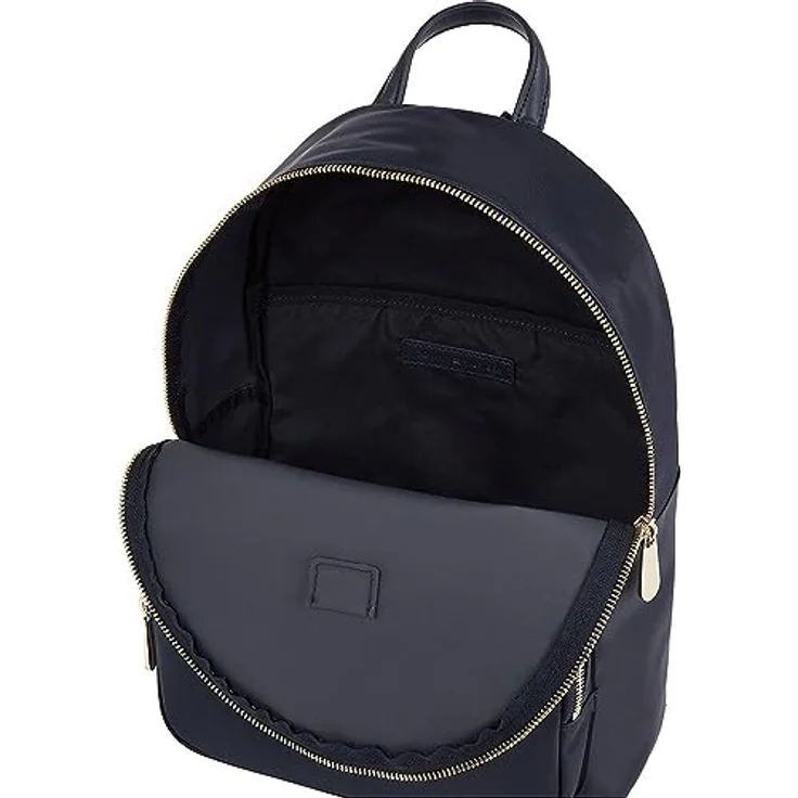 Tommy Hilfiger Emblem Umhängetasche, 21 cm, polyurethan, space blue – Bild 3
