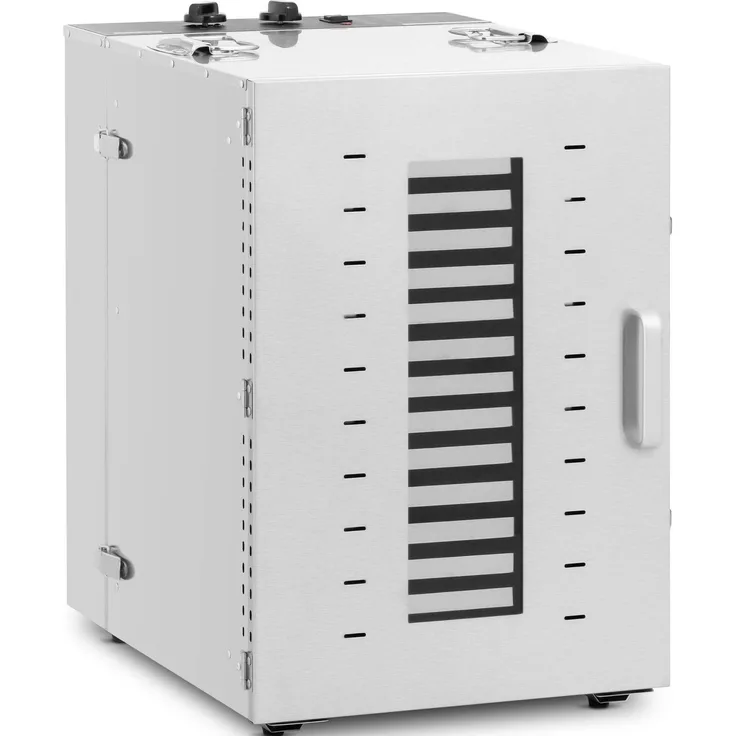 Wiesenfield Pollentrockner 1431 W 16 Einschübe 30-70 °C 100 l, Edelstahl