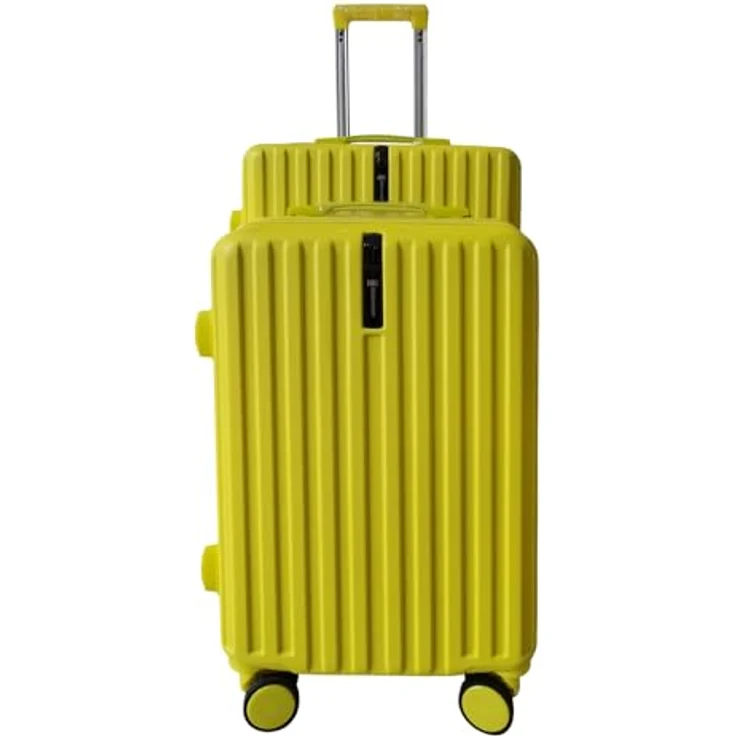 NTK-Collection Hartschalenkoffer 2er-Set Leandra, Reisegepäck Trolley, gelb – Bild 1