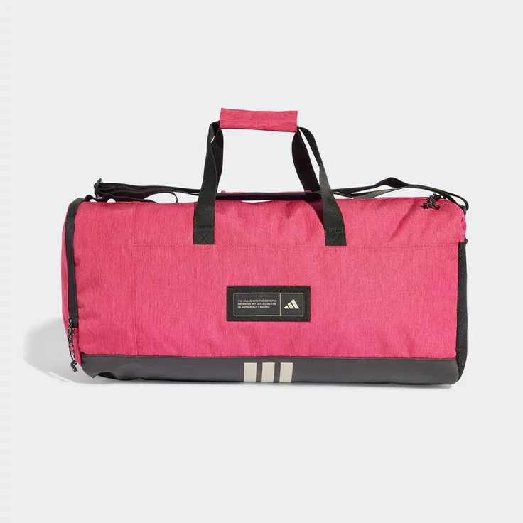 adidas Performance Sporttasche 4ATHLTS DUF M, vielseitige Duffelbag aus strapazierfähigem Polyester, mit abnehmbaren Schulterriemen und mehreren Taschen, recycelte Materialien