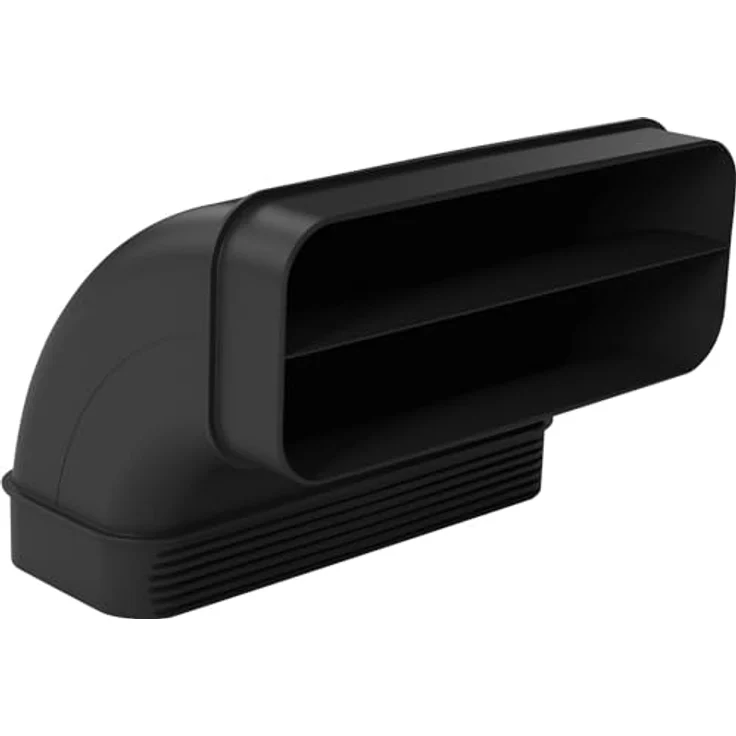 Neff Set V58NHQGA7 bestehend aus V58NHQ4L0 Induktionskochfeld mit Dunstabzug, 80 cm, rahmenlos aufliegend, N 70 und Z861SB2 90° Flachkanalbogen 90° mit großem Radius Vertikal L – Bild 2